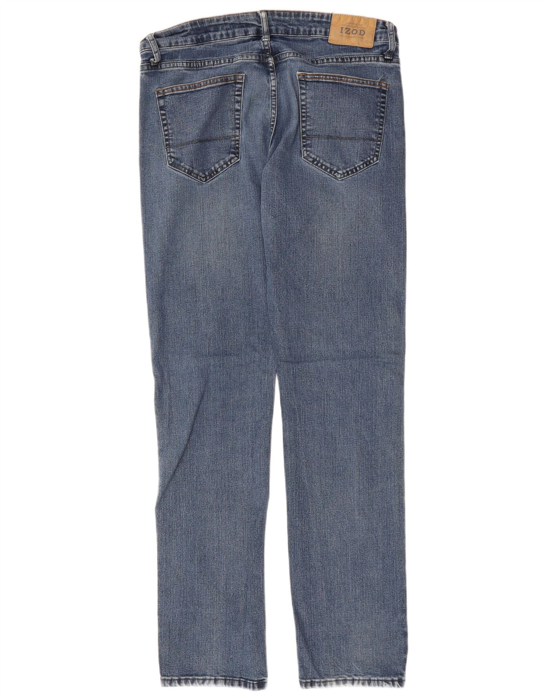 IZOD Jean droit stretch confort homme W34 L34 bleu coton