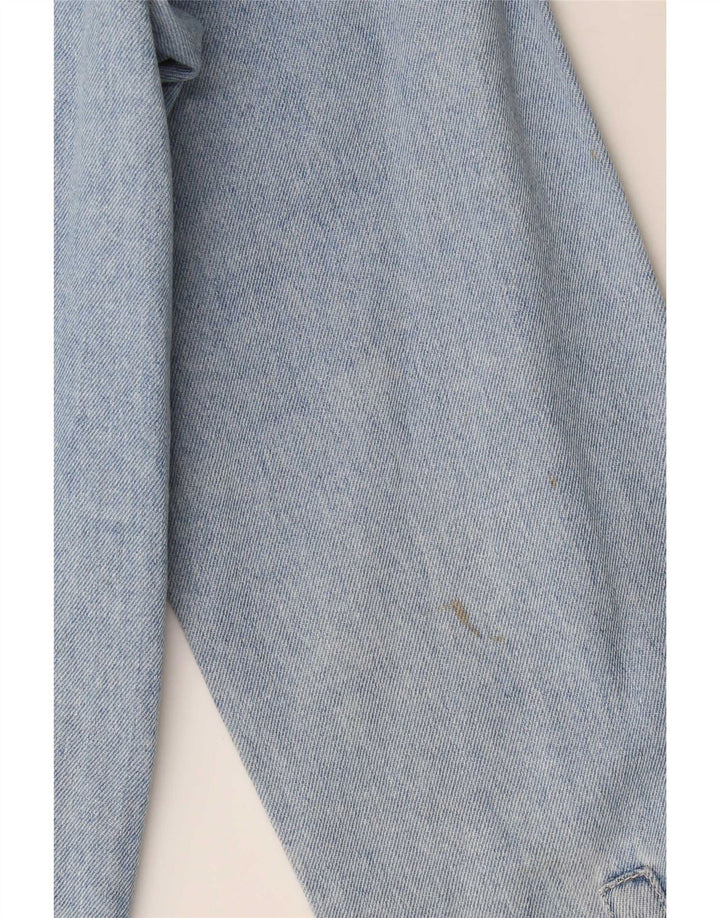 Chemise En Jean Bleu Moyen Coton Zara Homme