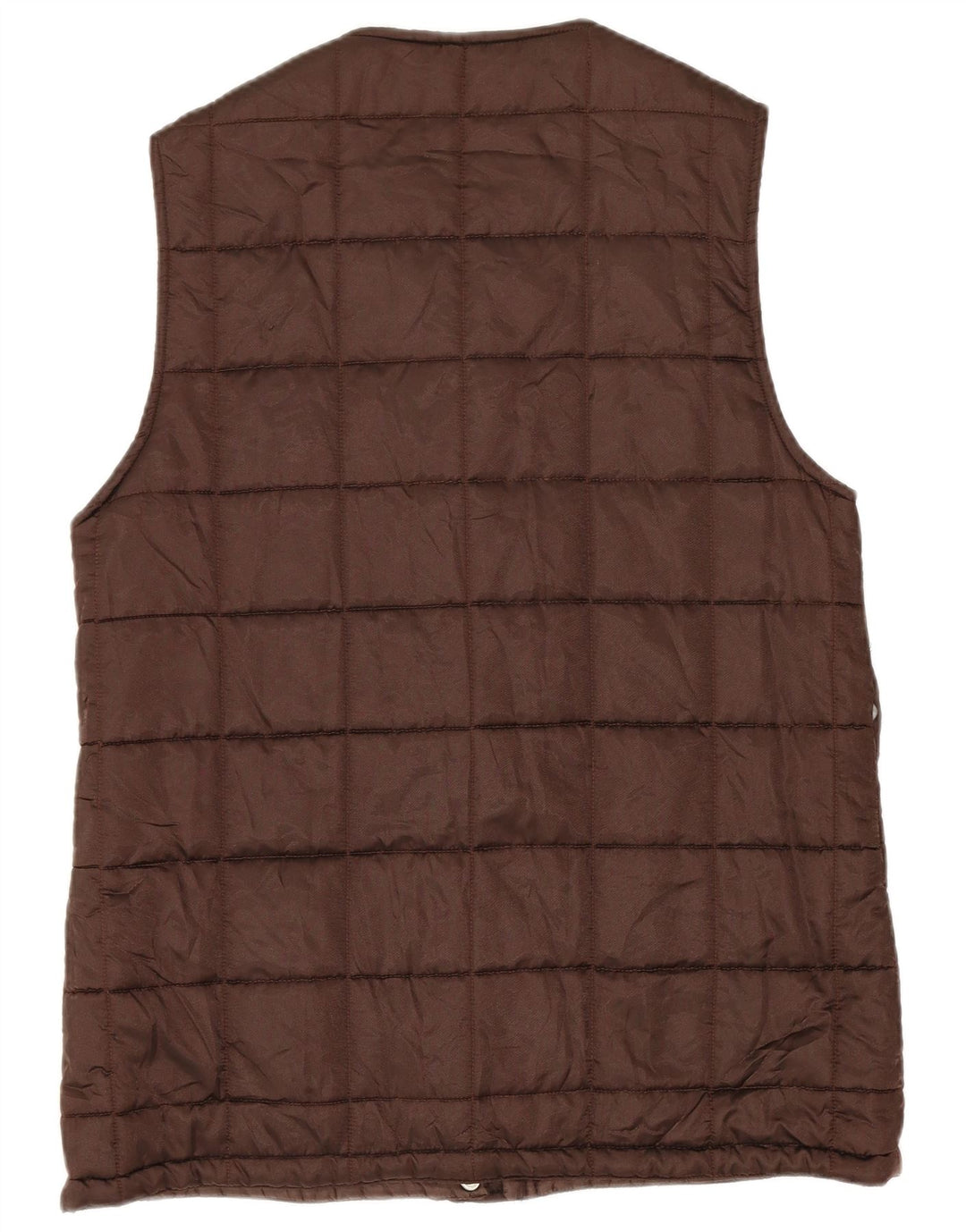 Prisma Gilet Rembourré Femme UK 12 Acétate Marron Moyen