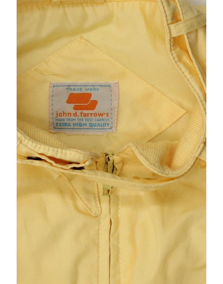 Veste Bomber Homme Vintage UK 38 Jaune Moyen