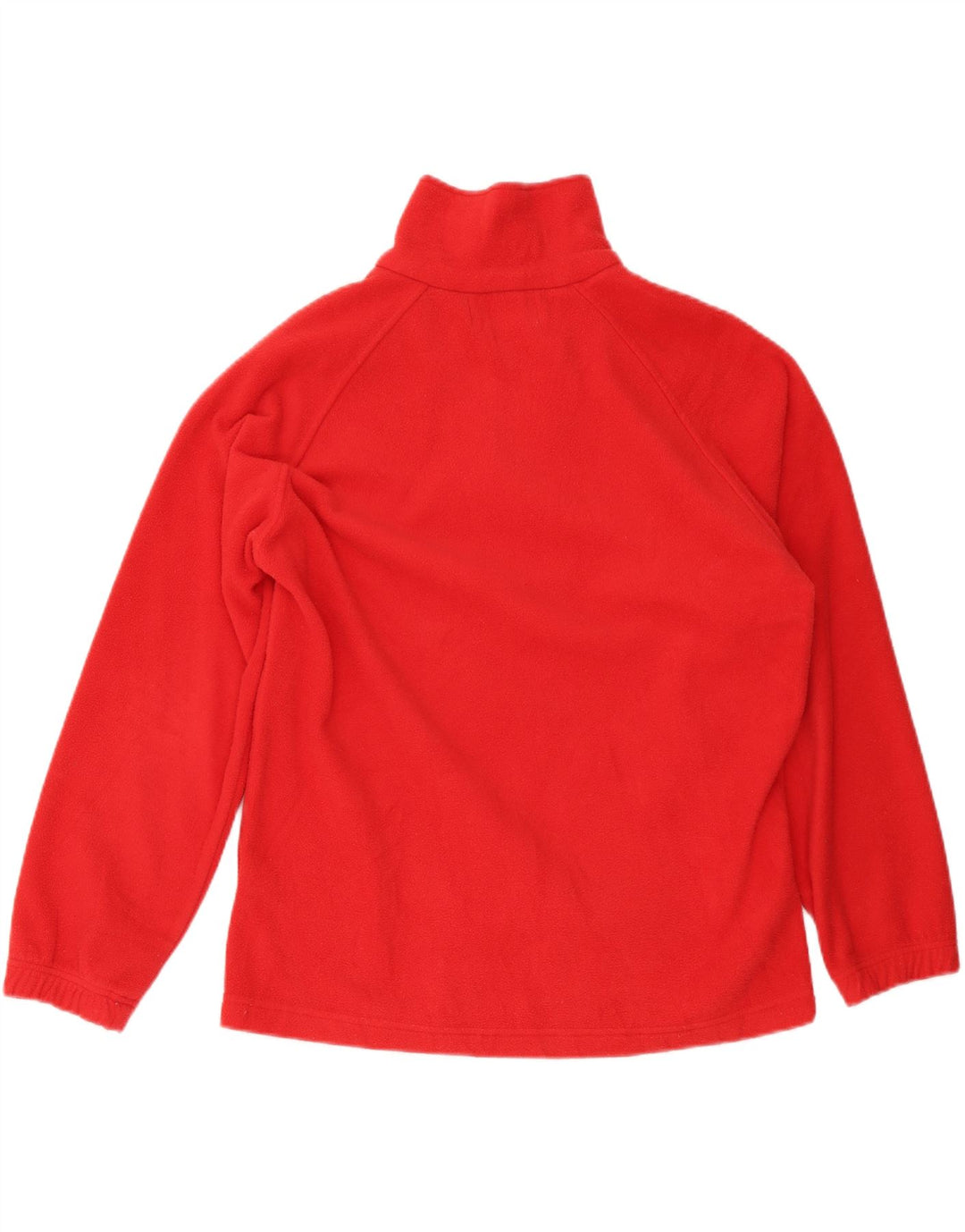 Kappa Pull Polaire à Col Zippé Homme Rouge Moyen Polyester