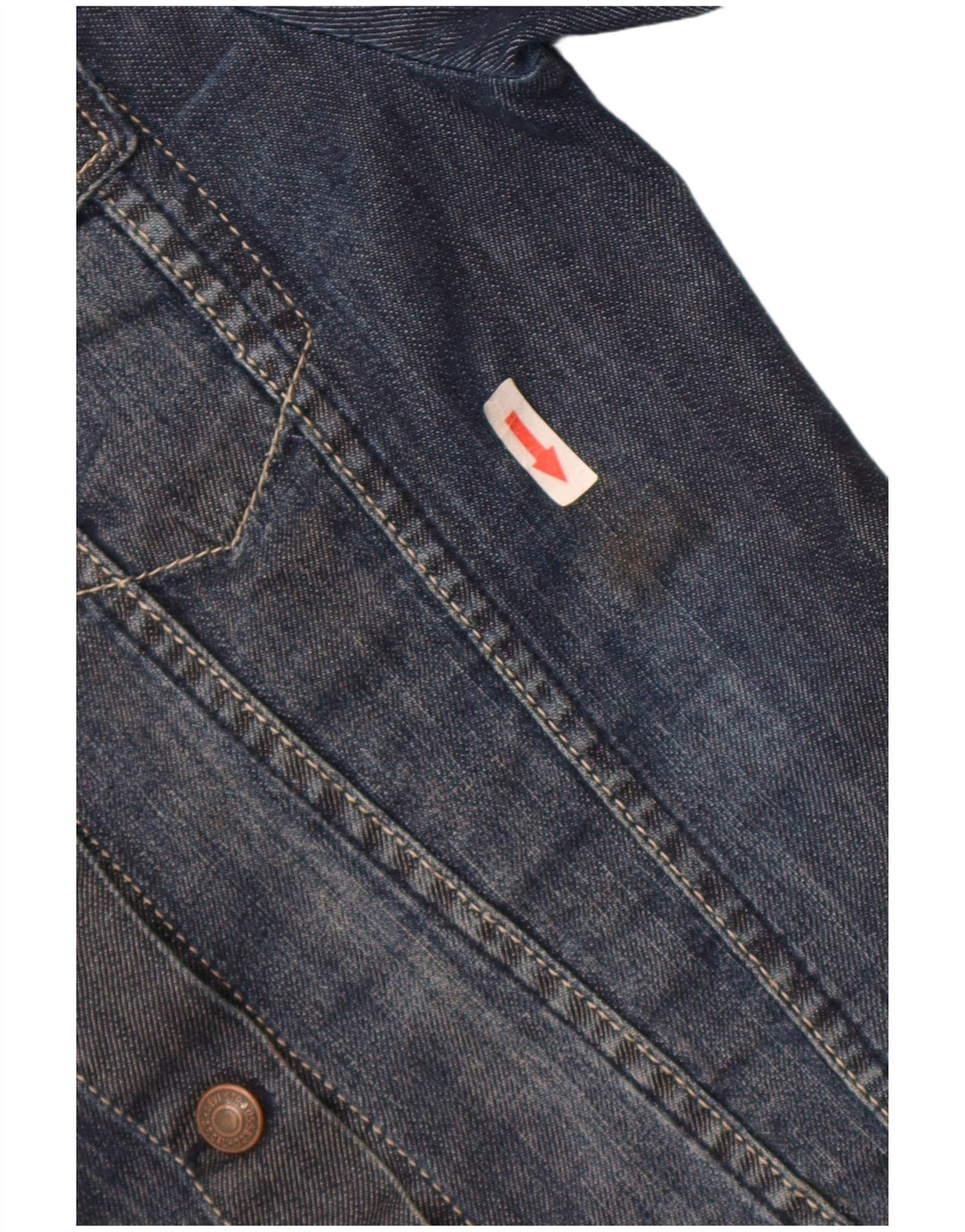 Levi's Veste en jean fille 13-14 ans Bleu marine Coton
