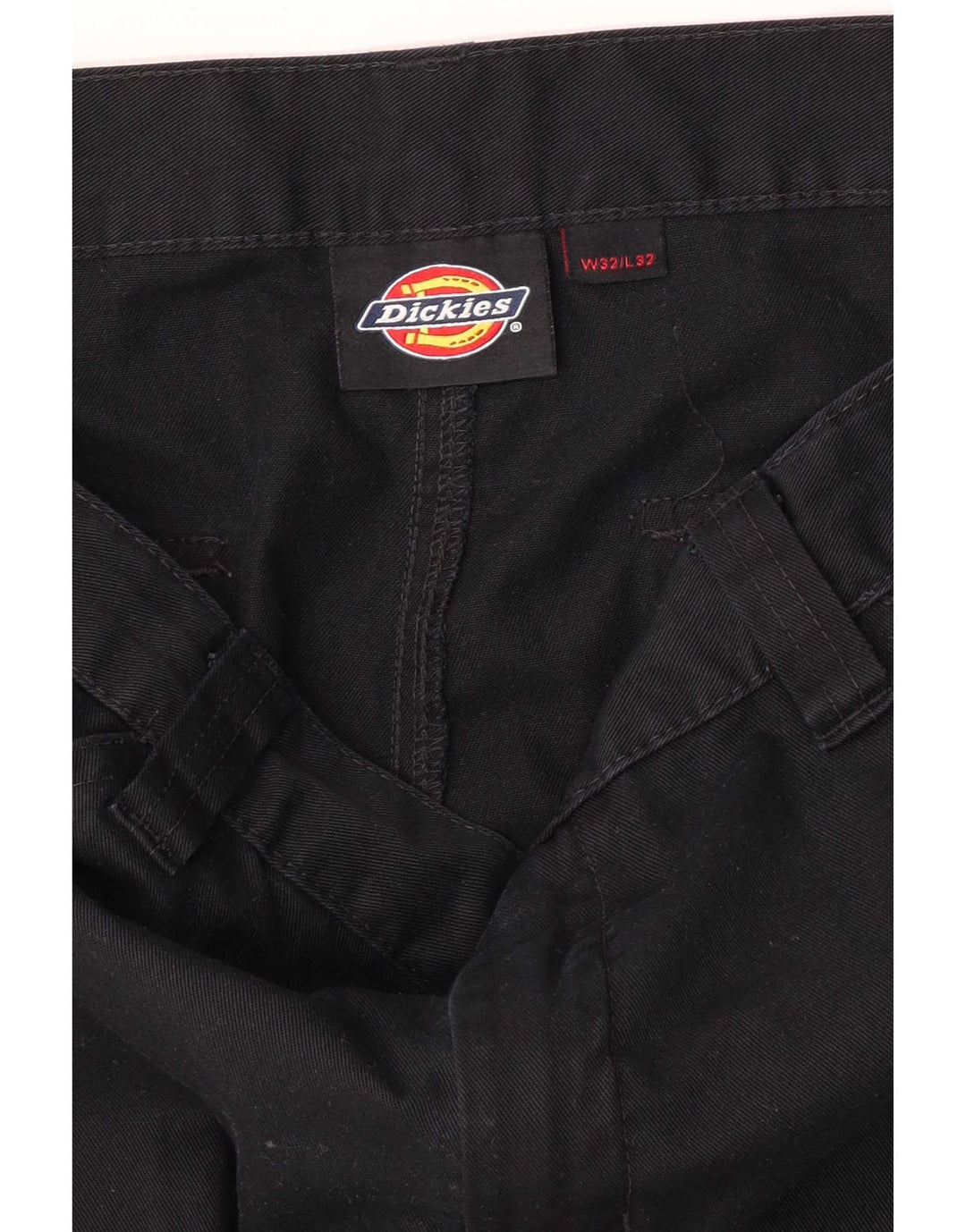 Dickies Pantalon cargo droit pour homme W32 L32 Noir