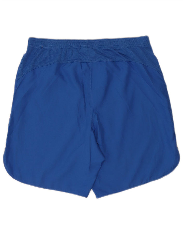 Short de sport Nike Dri Fit Slim Fit pour homme, petit, bleu, polyester