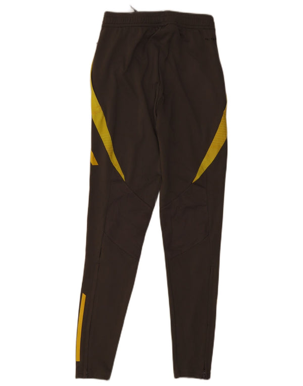 Adidas Pantalon de Survêtement Leeds United FC Graphic Homme XS Gris Colorblock