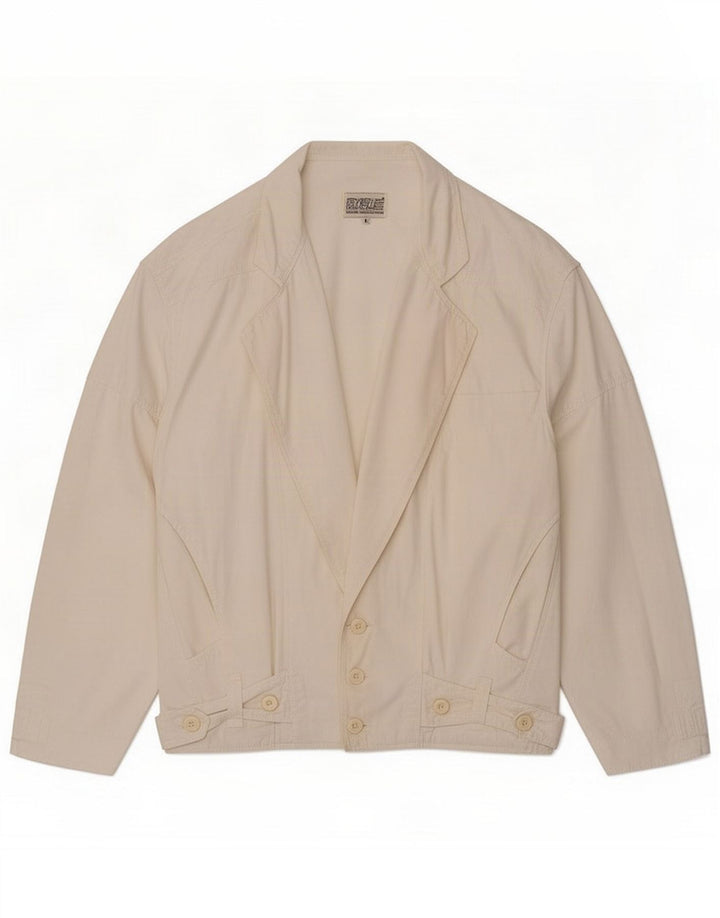 Rifle Mens Bomber Jacket UK 42 XL Blanc