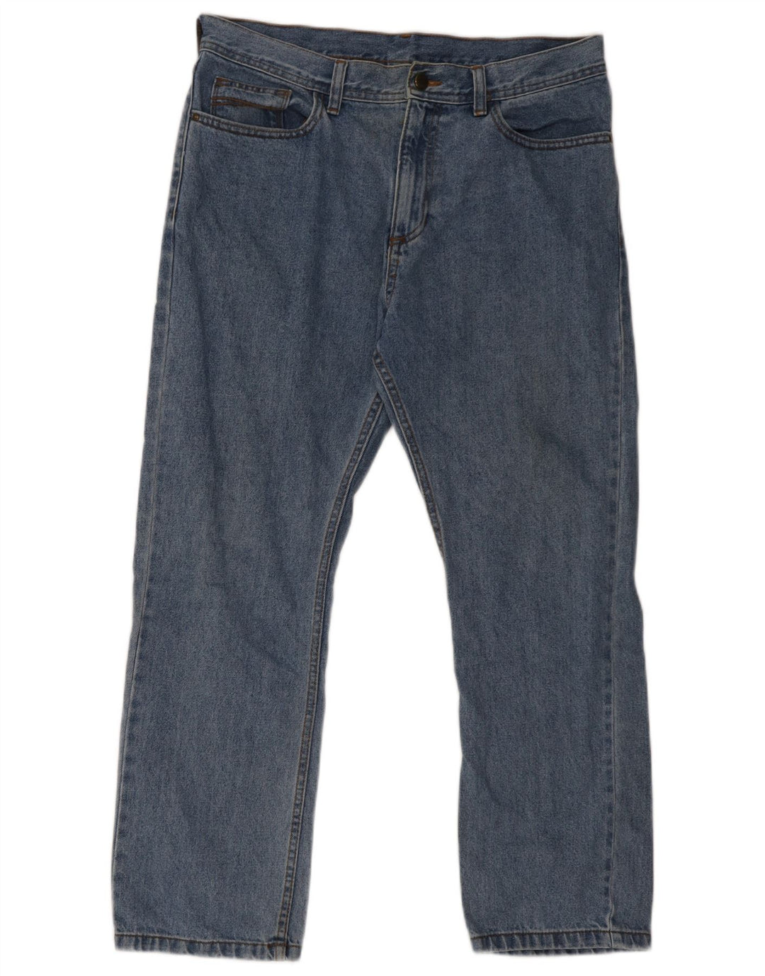 Marks & Spencer Jean droit homme W34 L29 bleu coton
