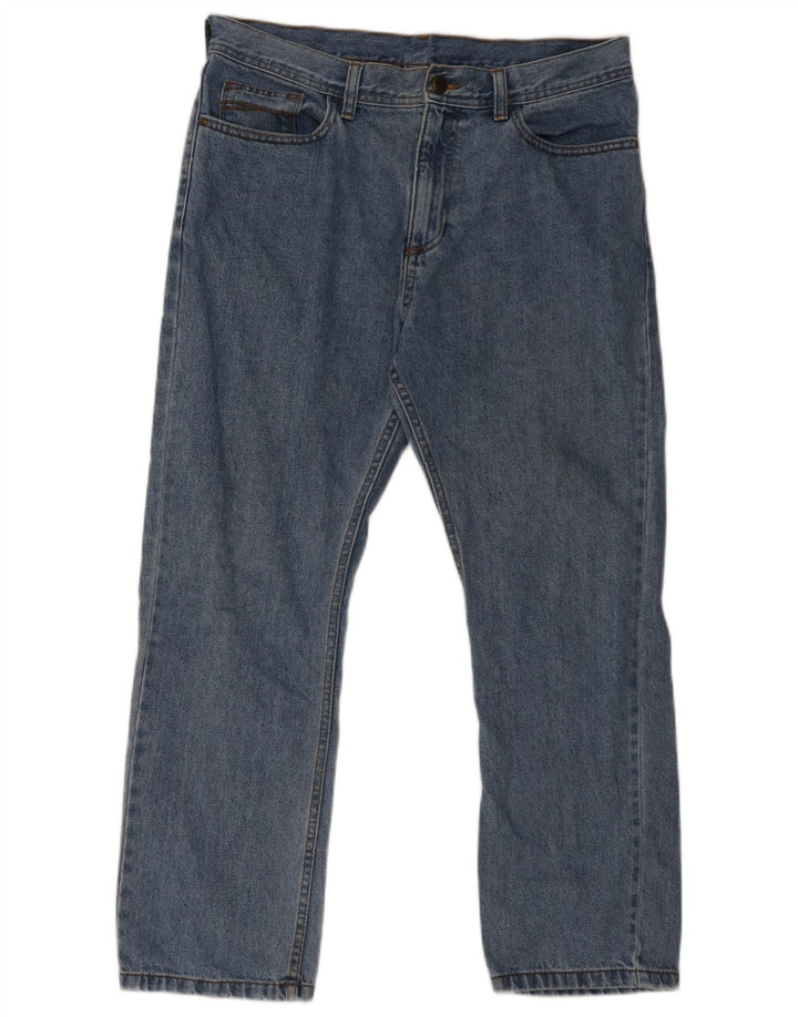 Marks & Spencer Jean droit homme W34 L29 bleu coton