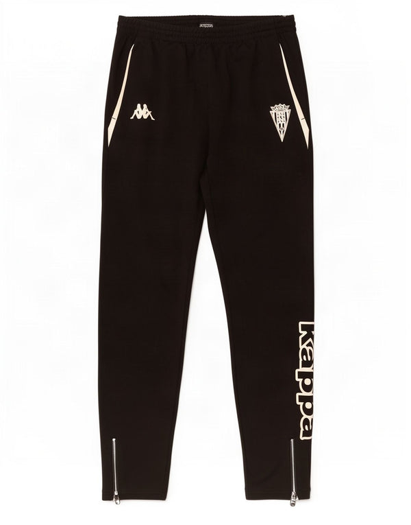Kappa Pantalon de Survêtement Graphique Homme XL Noir Polyester