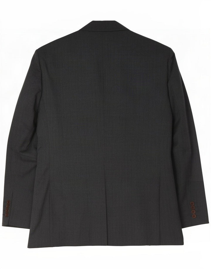 Crew Clothing Veste blazer à 2 boutons pour homme UK 44 2XL Gris Polyester
