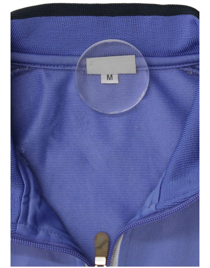 Asics Veste de survêtement pour femme UK 12 Violet moyen Polyester