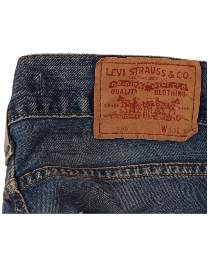 Levi's Jean Droit 506 Femme Coupe Standard W30 L24 Bleu