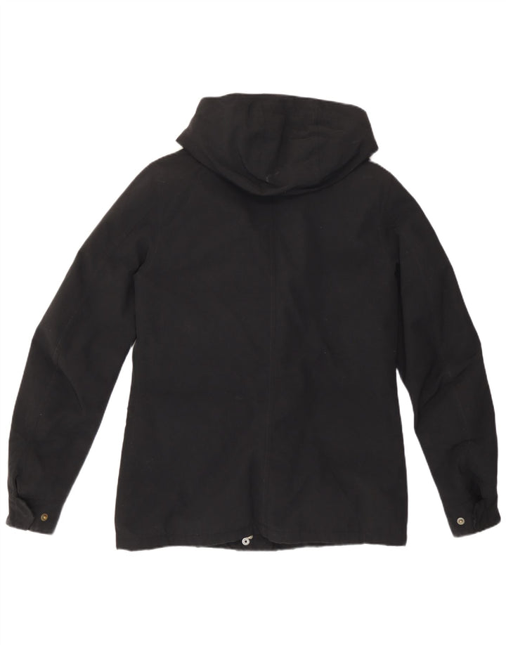 Belstaff Veste utilitaire à capuche pour femme EU 40 Medium Noir Polyamide