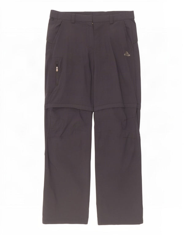 Adidas Womens Clima 365 Hiking Cargo Trousers UK 12 Medium W32 L32 Grey