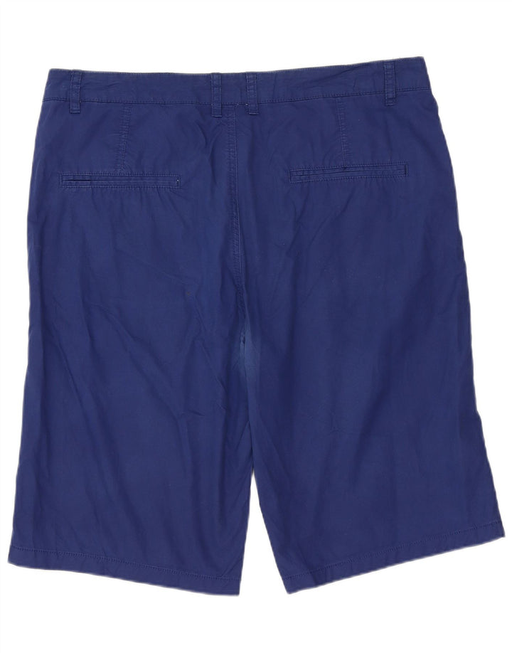 ZARA Short Chino Homme EU 42 Large W32 Bleu Coton