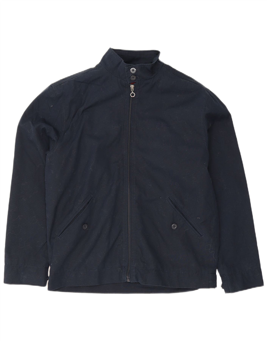 Ben Sherman Veste Bomber Homme UK 38 Coton Bleu Marine Moyen