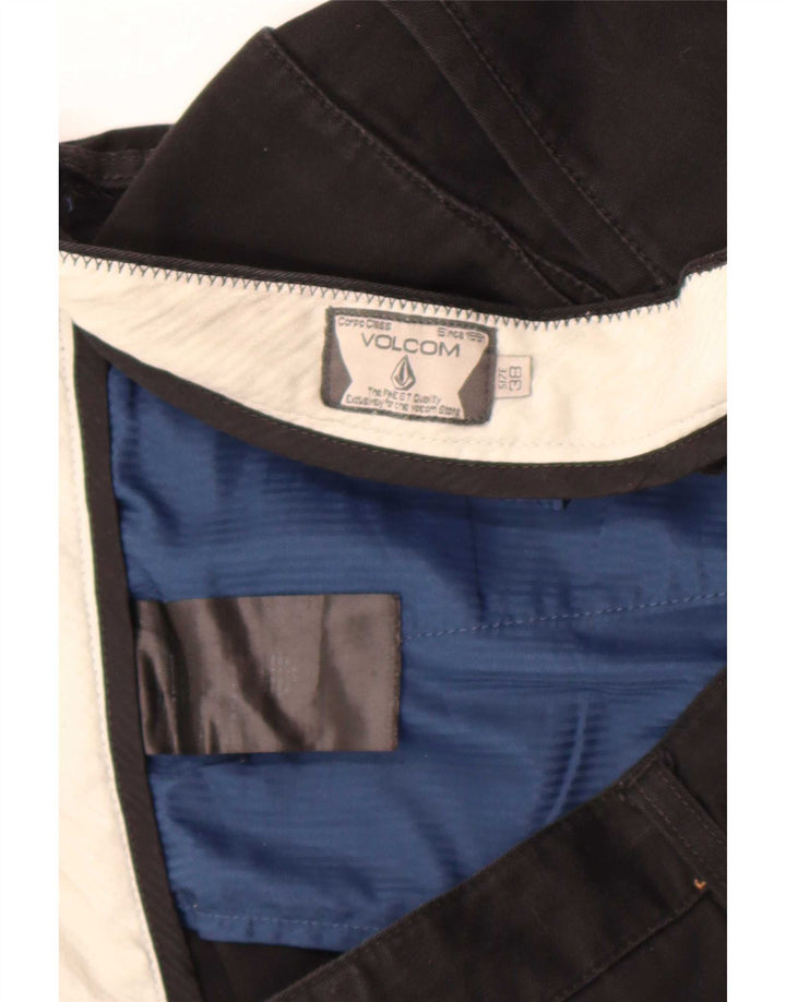 Volcom Short Chino Homme W38 XL Noir Coton