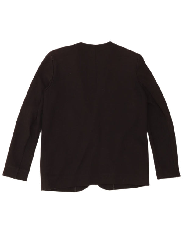 Cos Veste Blazer Ouverte Femme EU 34 XS Noir Viscose