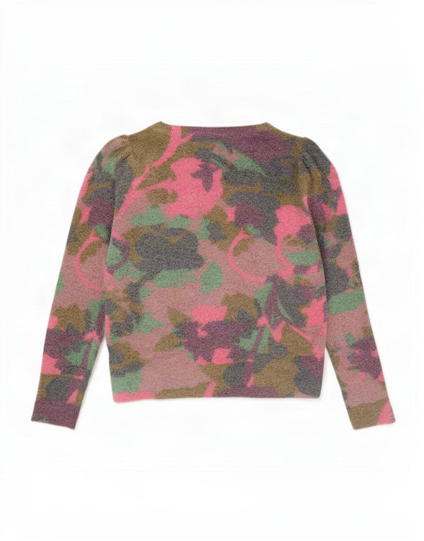 Pull White Stuff Femme Col Bateau UK 14 Large Multicolore