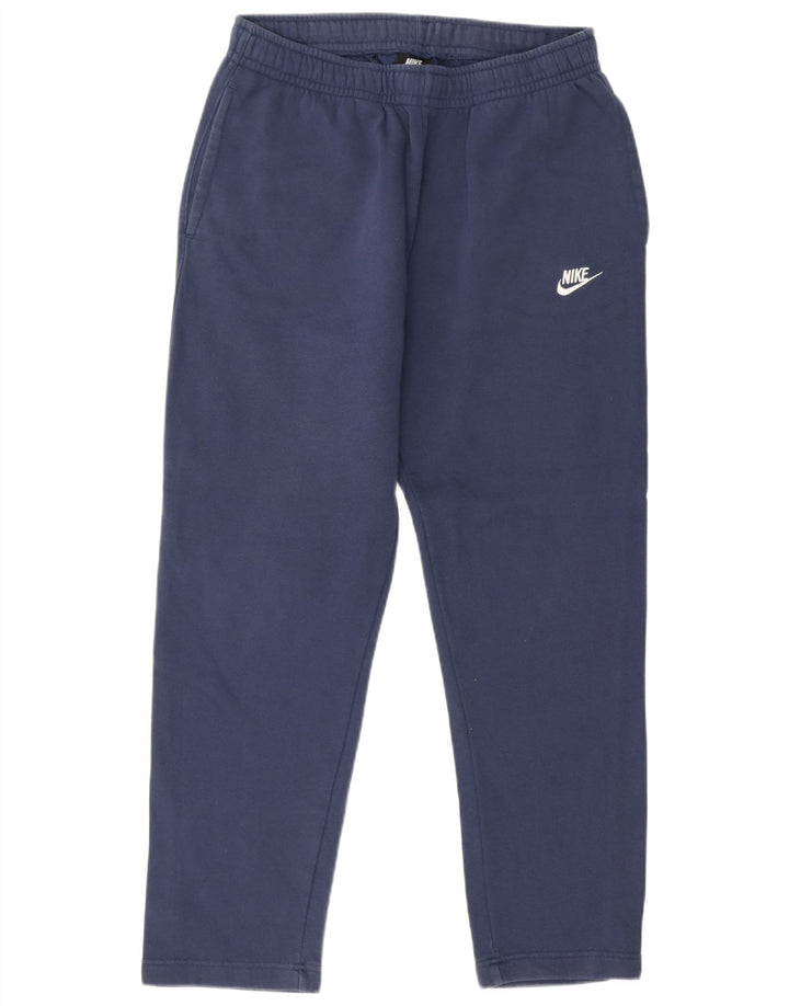 Nike Pantalon de survêtement pour homme en coton bleu marine moyen