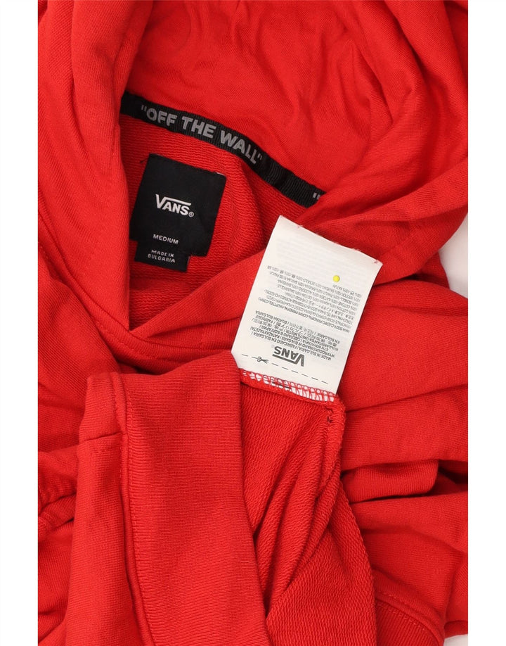 Vans Pull à capuche graphique pour garçon 10-11 ans Rouge moyen Coton
