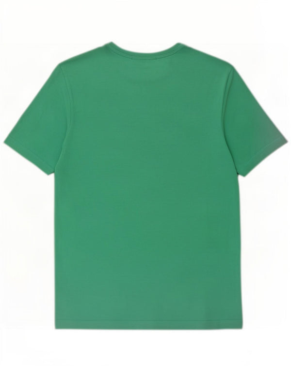 Nautica Mens Graphic T-Shirt Top Medium Green Cotton