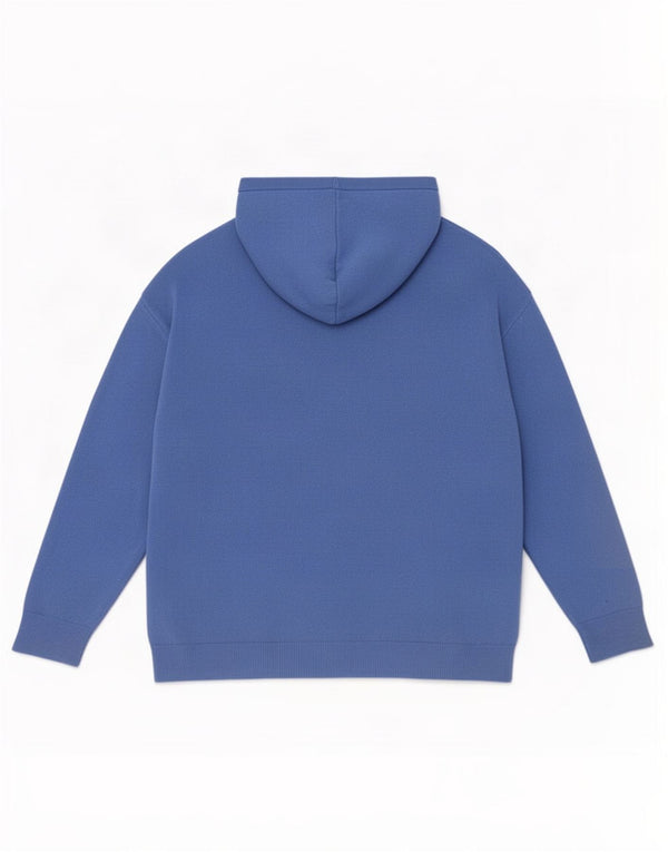 Marks & Spencer Cardigan surdimensionné à capuche pour femme UK 18 XL Bleu