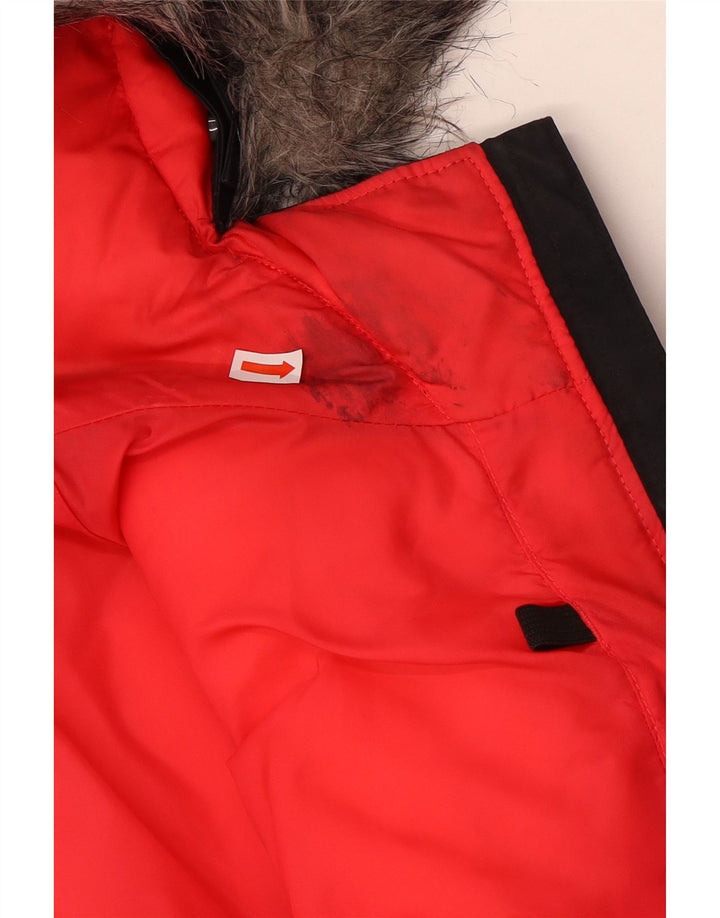 Columbia Veste matelassée à capuche pour femme UK 18 XL Noir Polyester