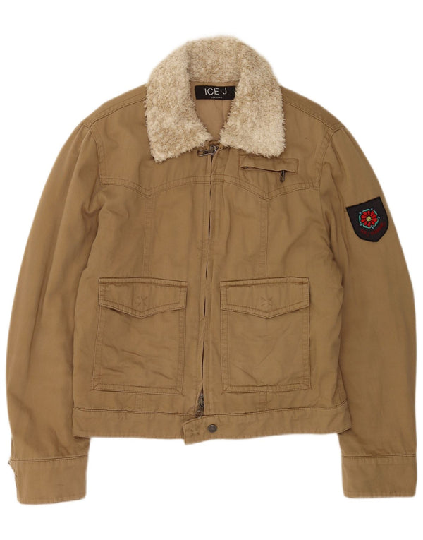 Iceberg Veste Utilitaire Homme IT 52 XL Beige Coton