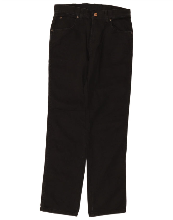 Wrangler Jean droit homme W30 L32 coton noir