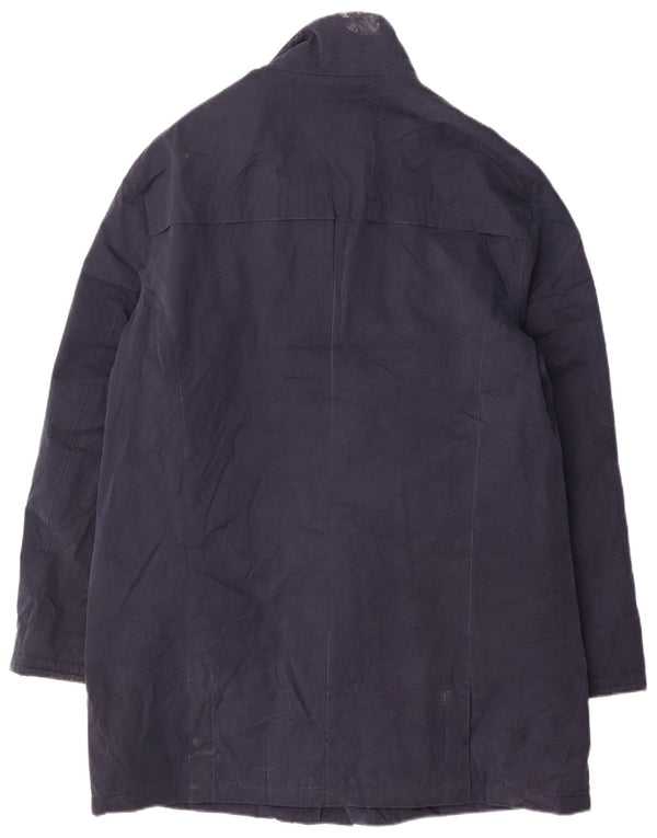 Marks & Spencer Manteau coupe-vent pour homme UK 38 Bleu marine moyen Coton