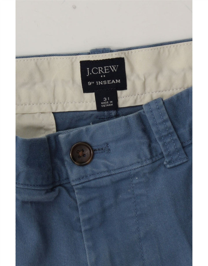 J. CREW Short Chino Homme W31 Coton Bleu Moyen