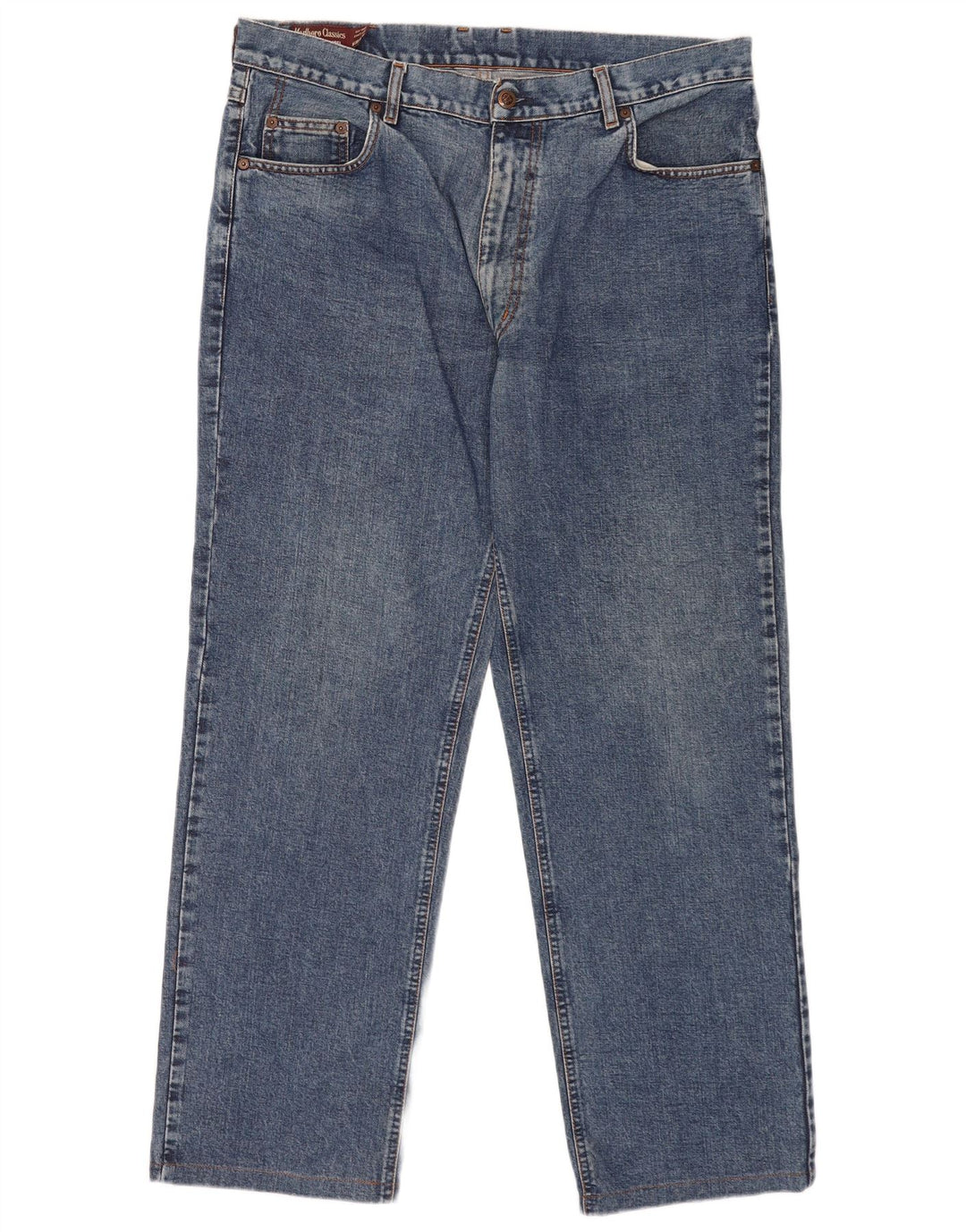 Marlboro Classics Jean droit homme W38 L31 bleu coton