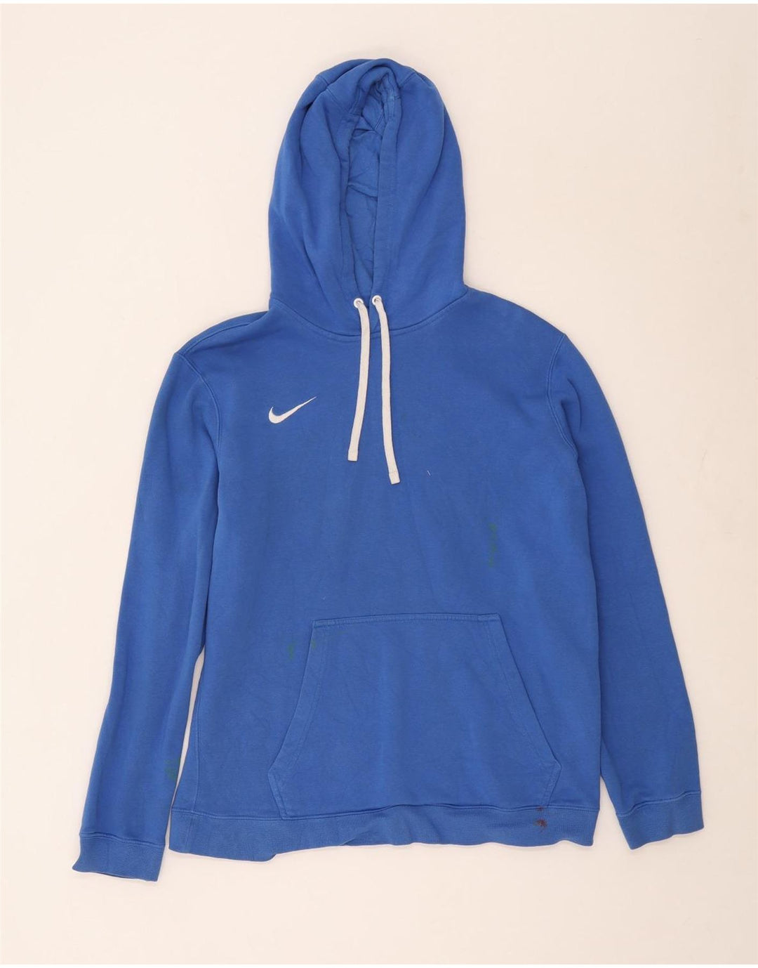 Nike Pull à capuche pour homme en coton bleu Taille L