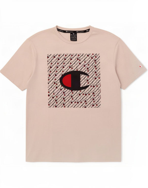Champion T-Shirt Graphique Homme Top 2XL Coton Blanc