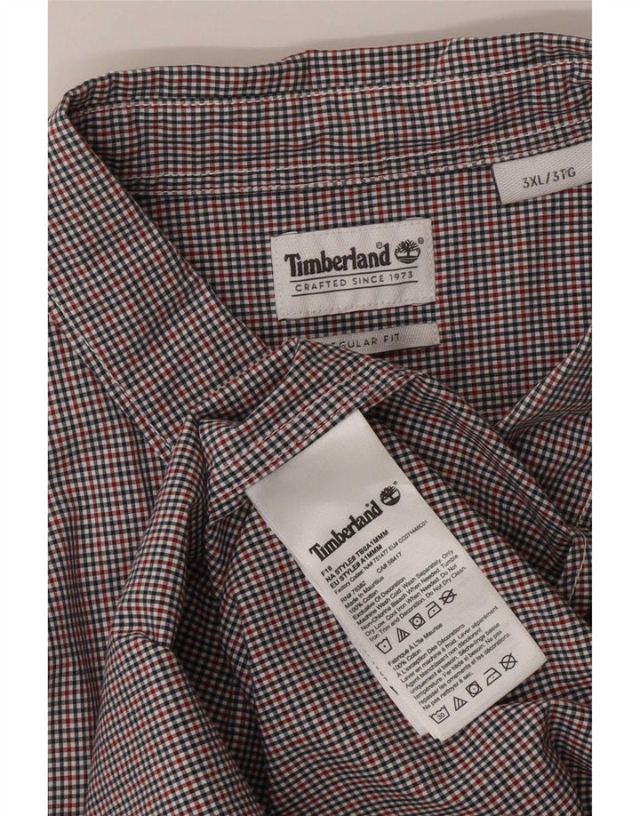 Timberland Chemise Regular Fit Homme 3XL Coton Vichy Multicolore