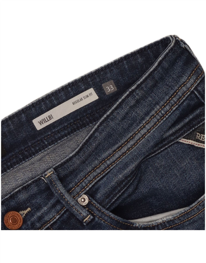 Replay Jean Slim Willbi Regular W33 L31 Homme Bleu