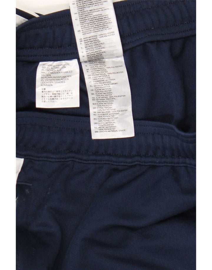 Adidas Pantalon de survêtement Climalite pour homme Petit bleu marine Polyester
