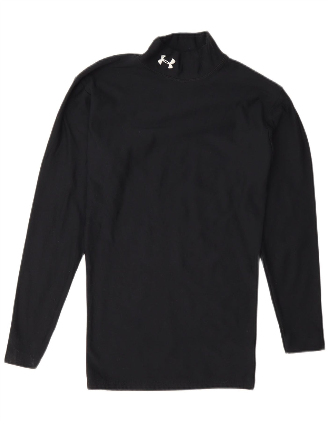 Under Armour Cold Gear Haut à Manches Longues Homme Bleu Marine Petit Nylon