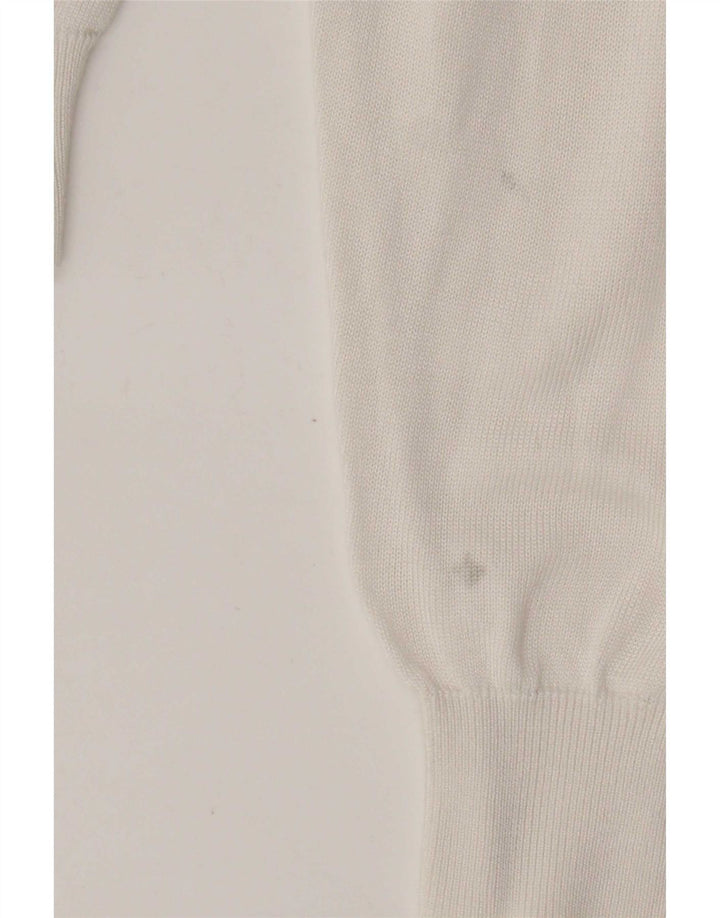 Trussardi Pull Col V Pull XS Blanc |