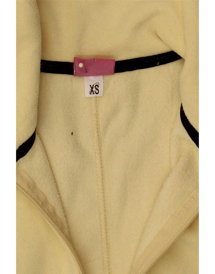 Asics Veste Polaire Femme UK 6 XS Jaune