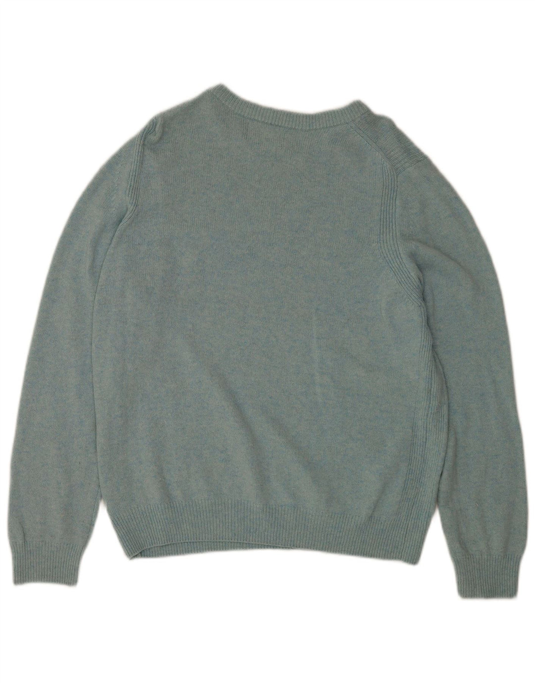 Marks & Spencer Pull col bateau pour femme UK 16 Grande laine bleue