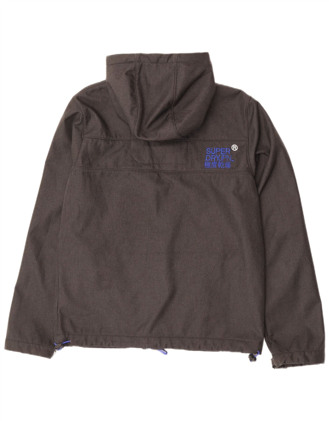 Superdry Veste coupe-vent graphique Windtrekker pour homme UK 40 Large Gris