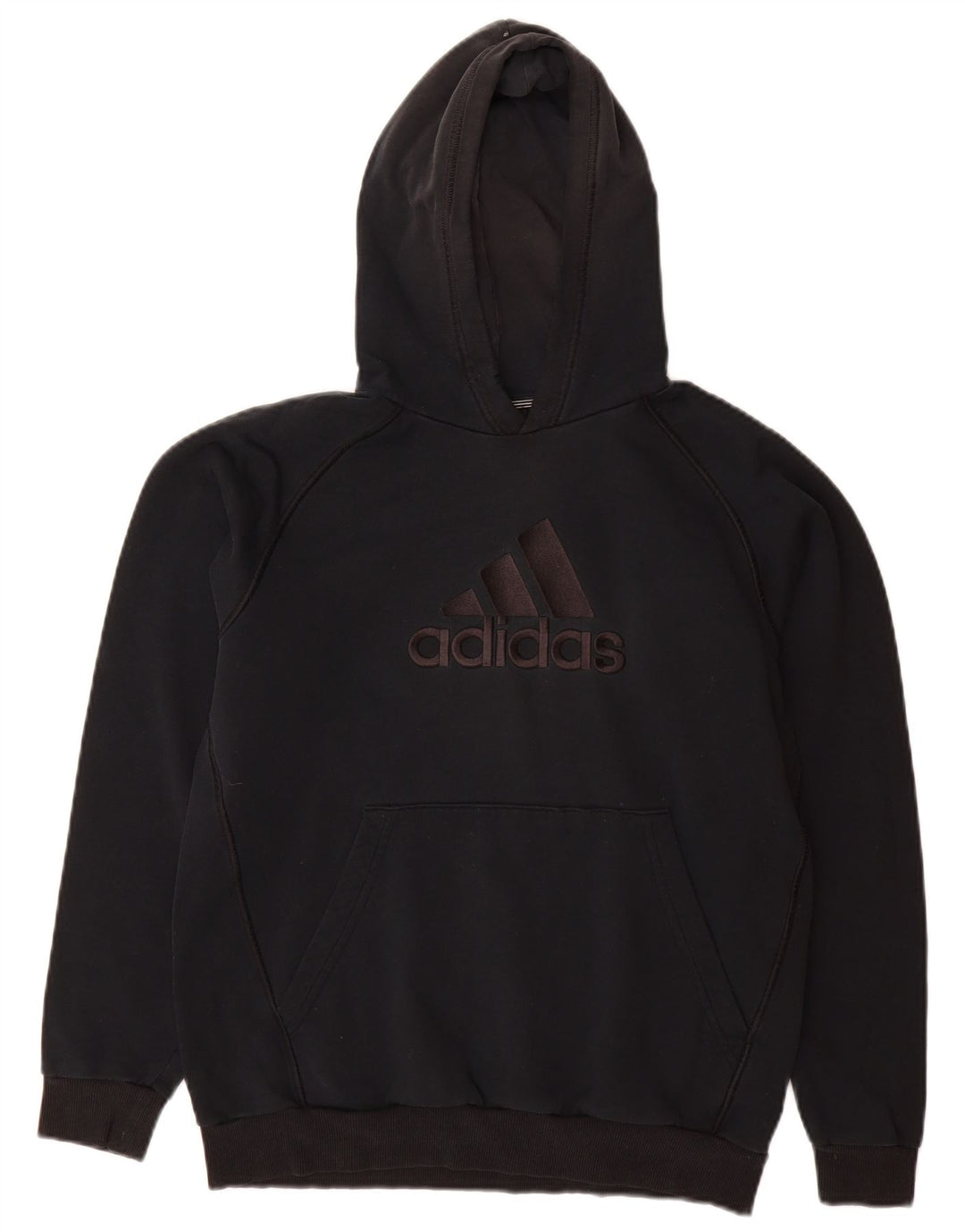 ADIDAS Pull à capuche graphique pour garçon 15-16 ans Noir