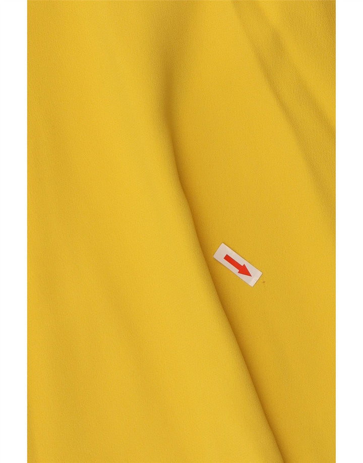 Germano Zama Jupe trapèze pour femme Medium W28 en acétate jaune