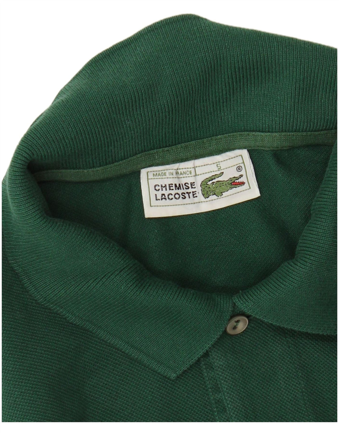 LACOSTE Polo Homme Taille 5 Grand Vert