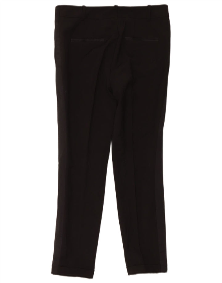 Zara Pantalon Chino Slim Femme Moyen W28 L27 Noir