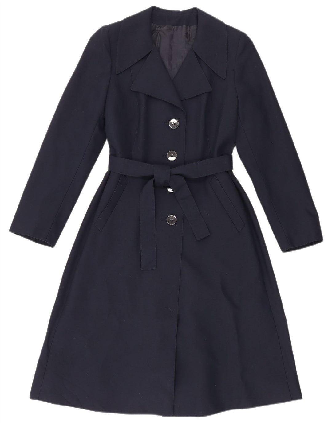 Giole Pardessus Femme IT 44 Bleu Marine Moyen