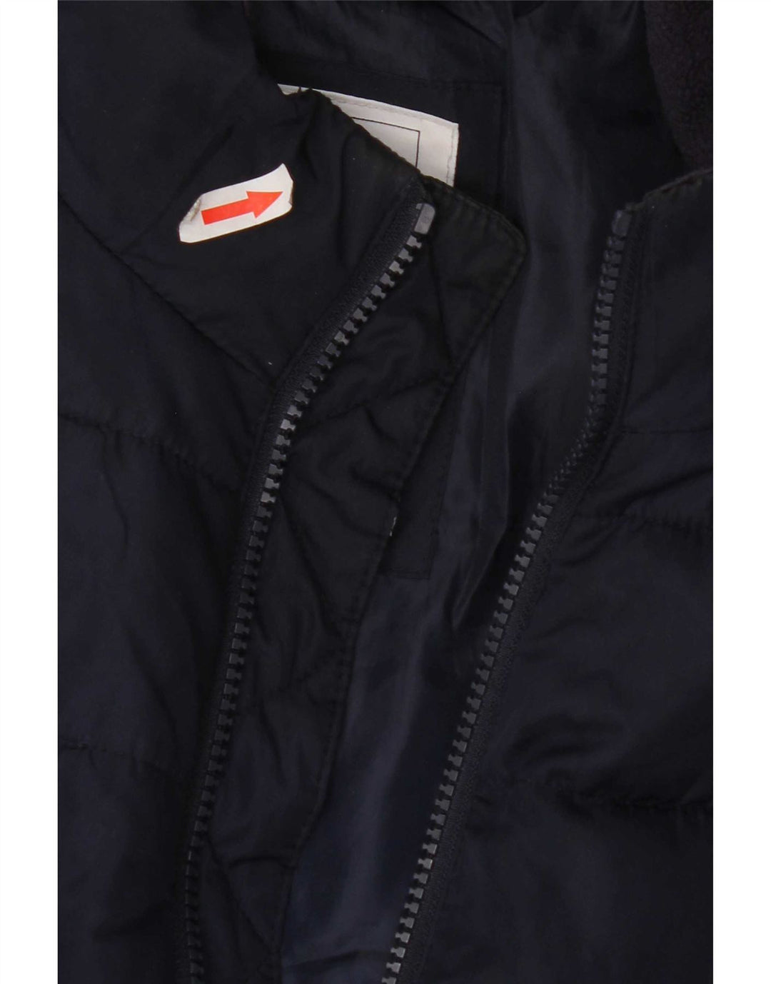 Gap Veste matelassée pour femme UK 14 Medium Bleu Marine Polyester