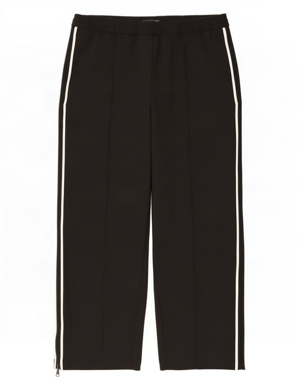 Marks & Spencer Pantalon de survêtement pour femme UK 18 XL W38 L28 Noir rayé